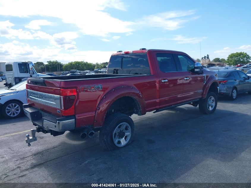 2020 Ford F-250 - 1FT8W2BT4LED15072