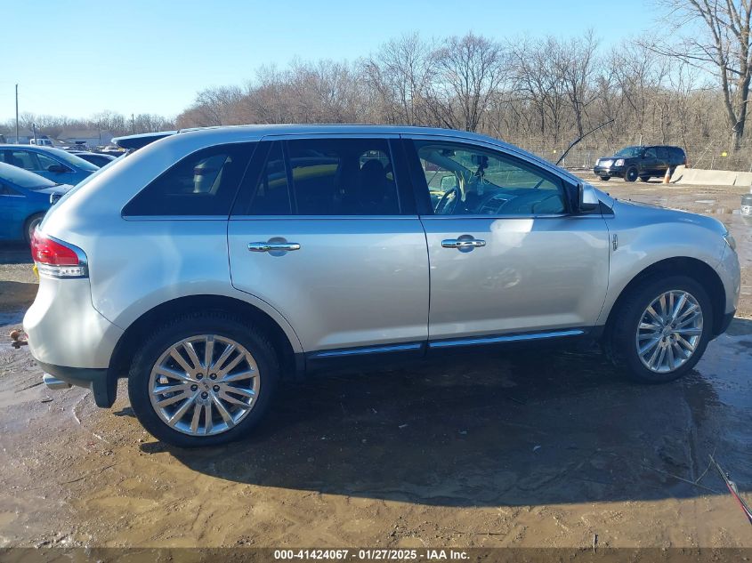 2011 Lincoln Mkx VIN: 2LMDJ8JK0BBJ07015 Lot: 41424067