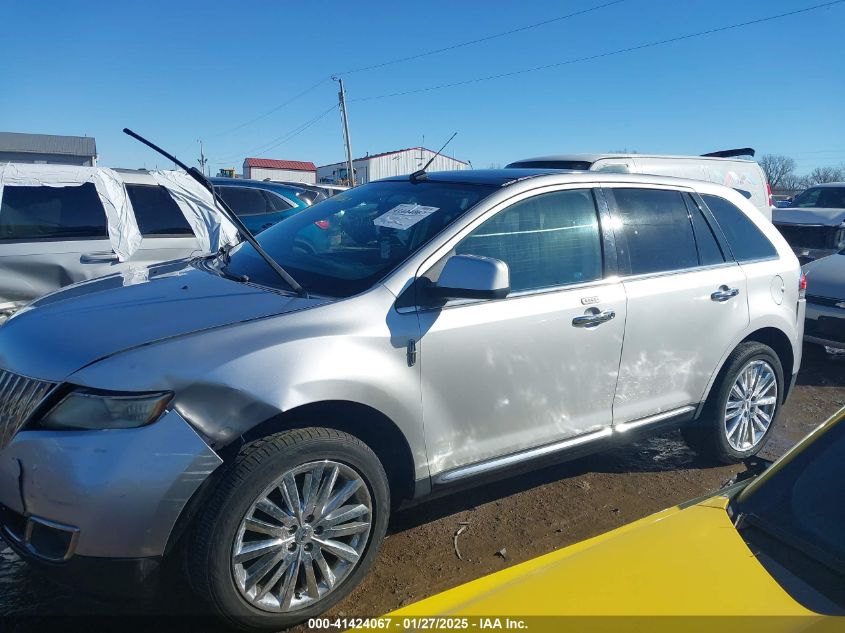 2011 Lincoln Mkx VIN: 2LMDJ8JK0BBJ07015 Lot: 41424067