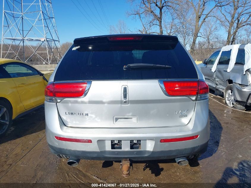 2011 Lincoln Mkx VIN: 2LMDJ8JK0BBJ07015 Lot: 41424067