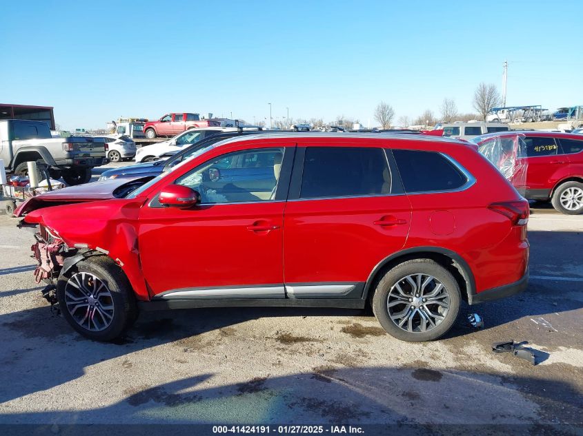 2017 Mitsubishi Outlander Se/Sel VIN: JA4AD3A30HZ042589 Lot: 41424191