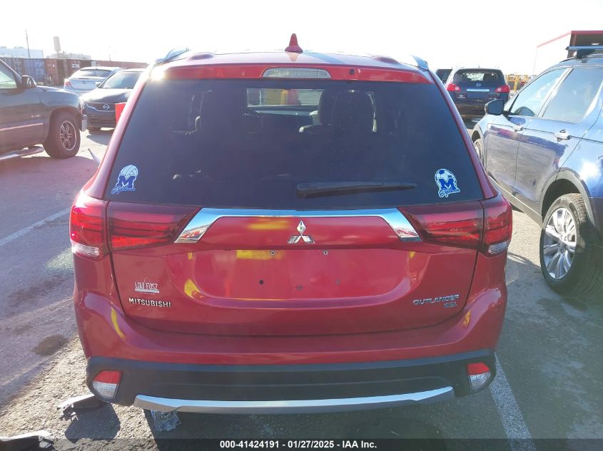 2017 Mitsubishi Outlander Se/Sel VIN: JA4AD3A30HZ042589 Lot: 41424191