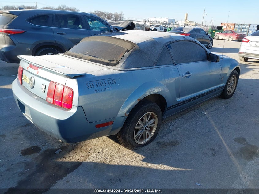 2007 FORD MUSTANG VIN: 1ZVFT84N075328972