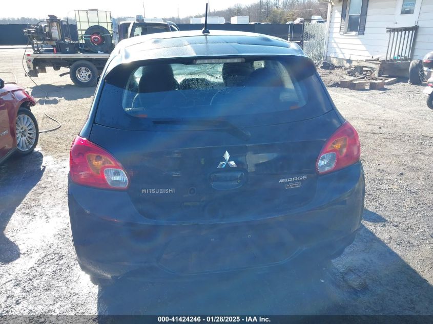 2015 Mitsubishi Mirage Rf VIN: ML32A4HJ9FH060768 Lot: 41424246