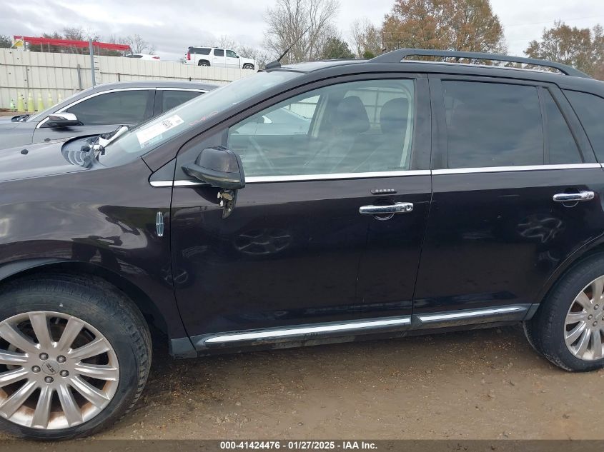 2013 Lincoln Mkx VIN: 2LMDJ6JK9DBL19659 Lot: 41424476