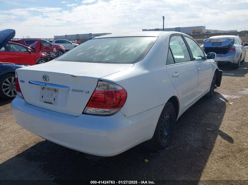 2006 TOYOTA CAMRY VIN: 4T1BE32K16U667800