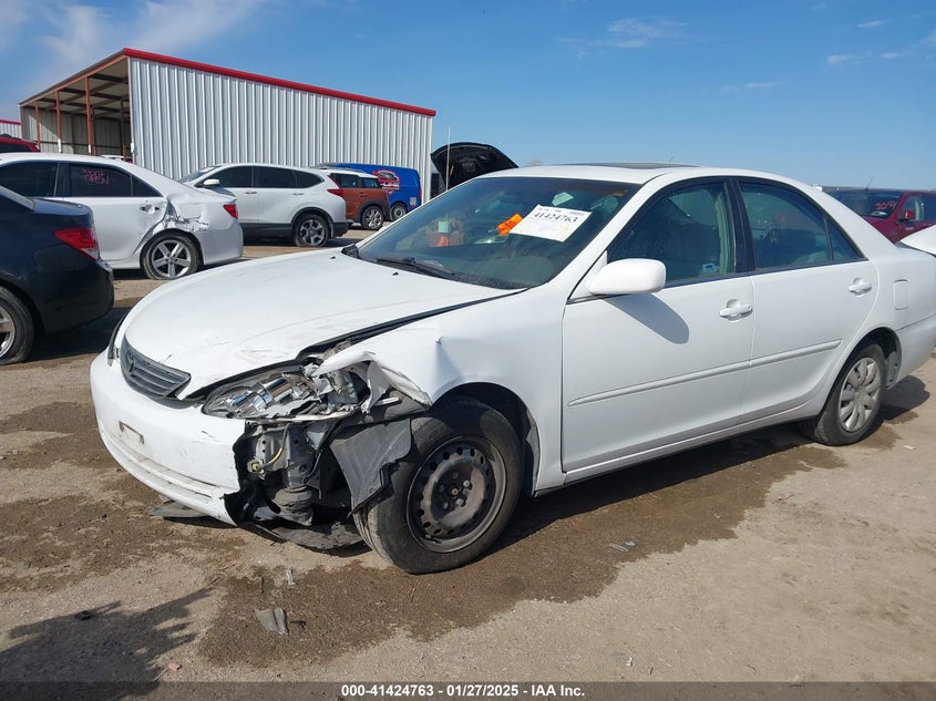 2006 TOYOTA CAMRY VIN: 4T1BE32K16U667800