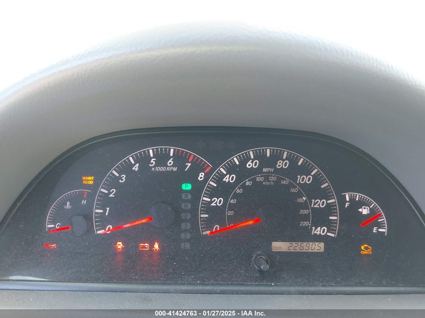 2006 TOYOTA CAMRY VIN: 4T1BE32K16U667800