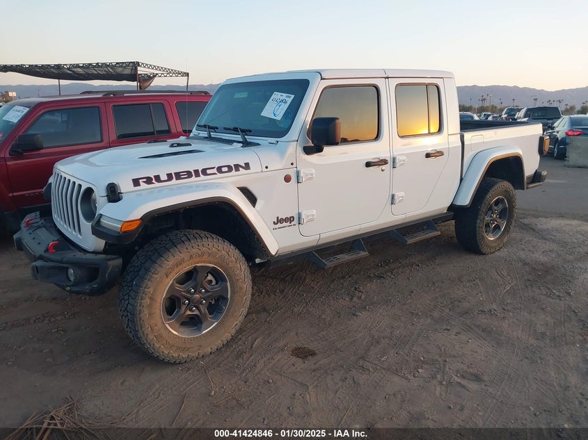Vin: 1c6jjtbg1pl538154, lot: 41915394, jeep gladiator rubicon 4x4 20232