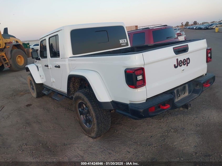 Vin: 1c6jjtbg1pl538154, lot: 41915394, jeep gladiator rubicon 4x4 20233