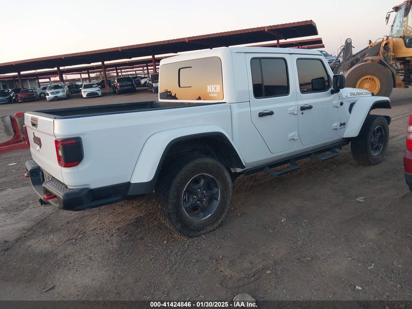 Vin: 1c6jjtbg1pl538154, lot: 41915394, jeep gladiator rubicon 4x4 20234