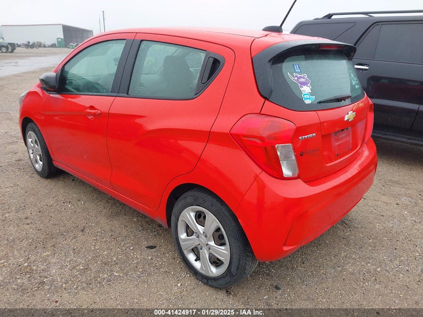 Vin: kl8cb6sa7lc411634, lot: 41915465, chevrolet spark fwd ls automatic 20203