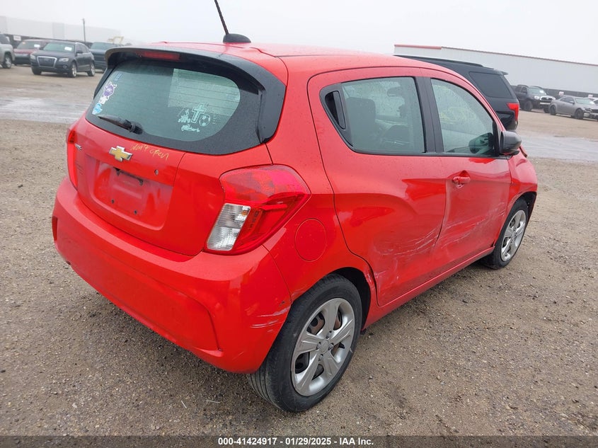 Vin: kl8cb6sa7lc411634, lot: 41915465, chevrolet spark fwd ls automatic 20204