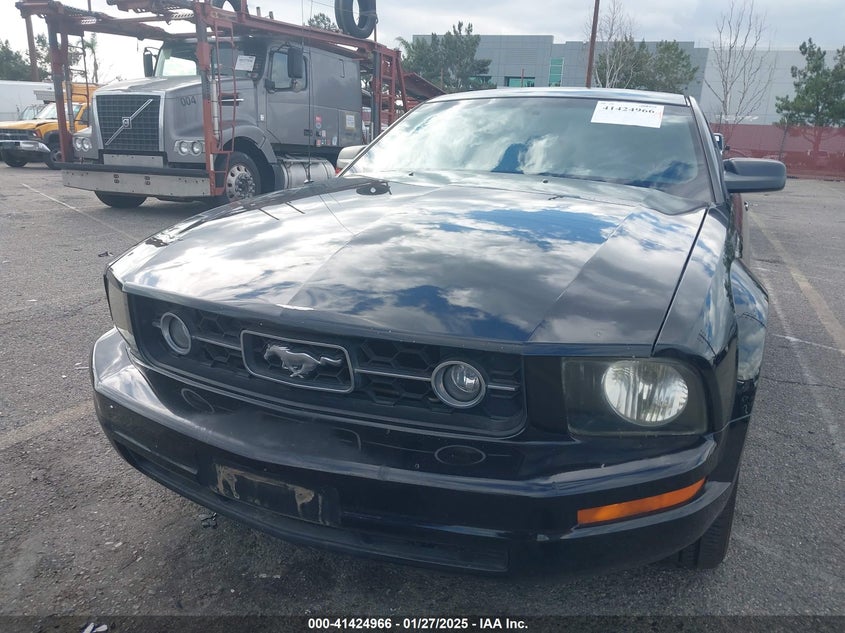2007 FORD MUSTANG VIN: 1ZVFT80N375247373