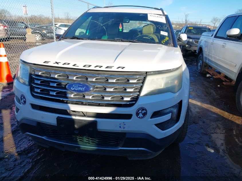 2016 Ford Explorer Limited VIN: 1FM5K8F87GGB03828 Lot: 41424996