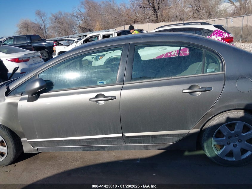 2007 HONDA CIVIC SDN VIN: 1HGFA16567L019324