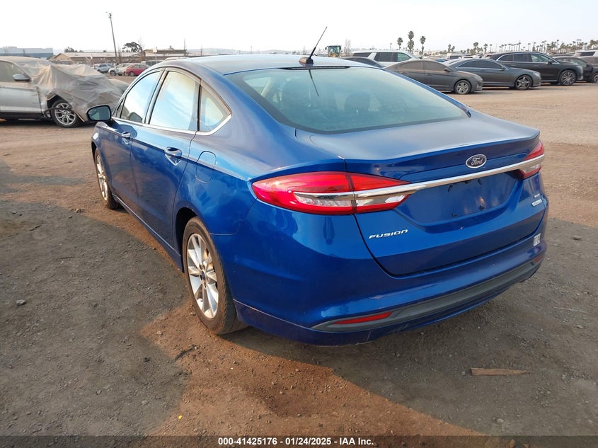 2017 FORD FUSION VIN: 3FA6P0HD0HR277309