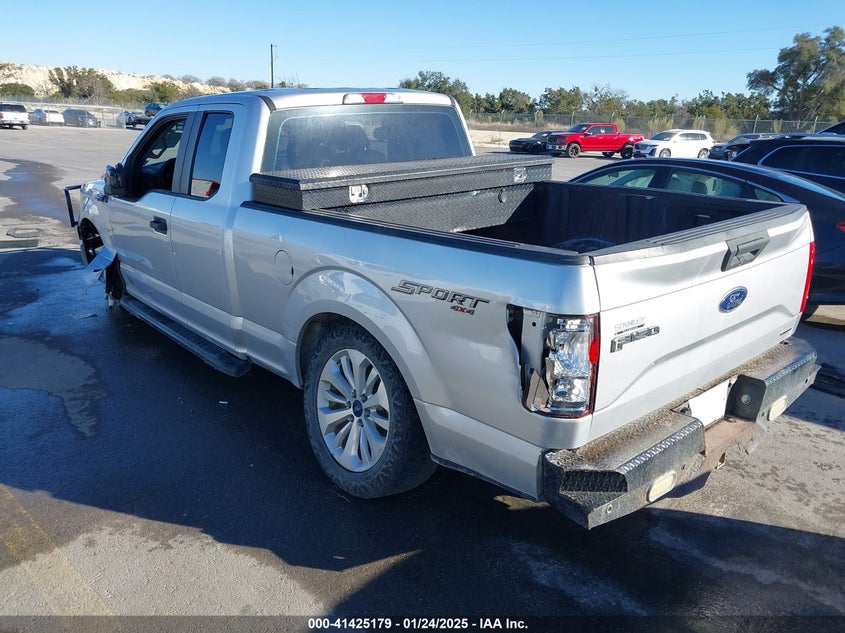 2016 FORD F-150 VIN: 1FTFX1EF9GKE42993