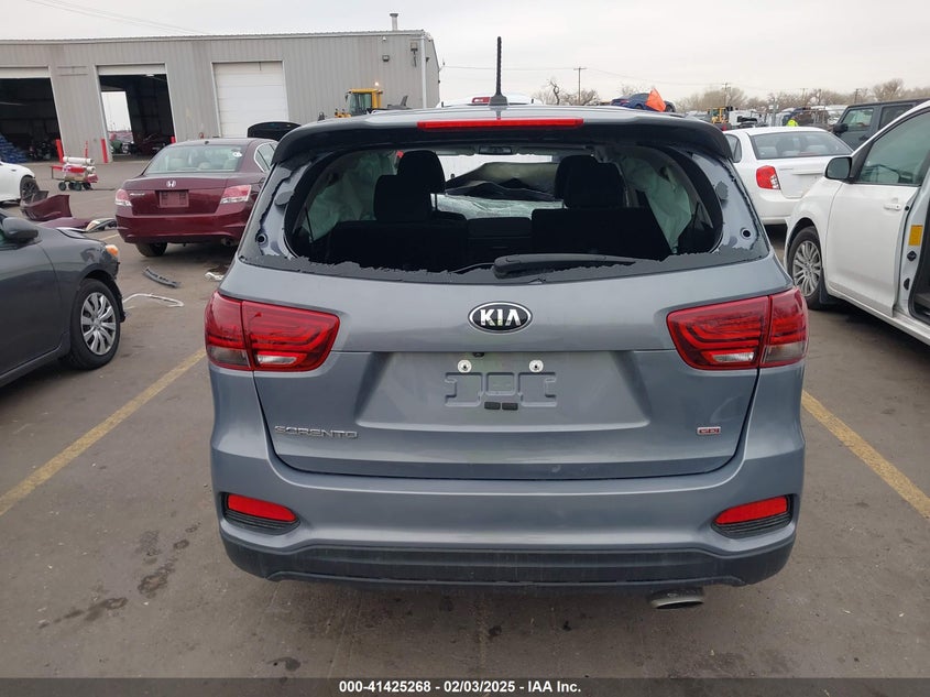 2020 Kia Sorento 2.4L L VIN: 5XYPG4A33LG623783 Lot: 41425268