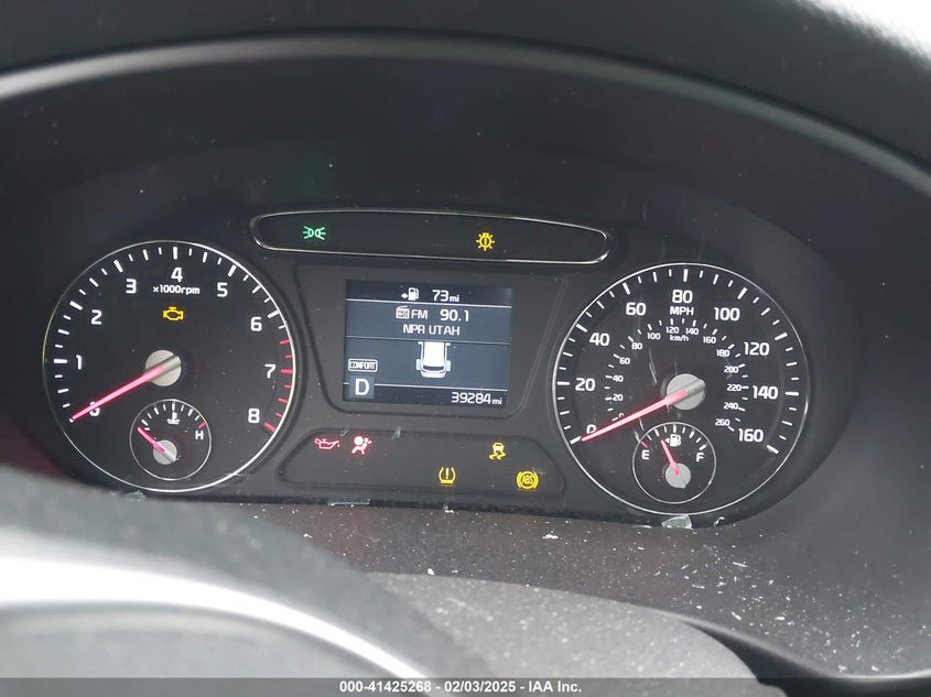 2020 Kia Sorento 2.4L L VIN: 5XYPG4A33LG623783 Lot: 41425268