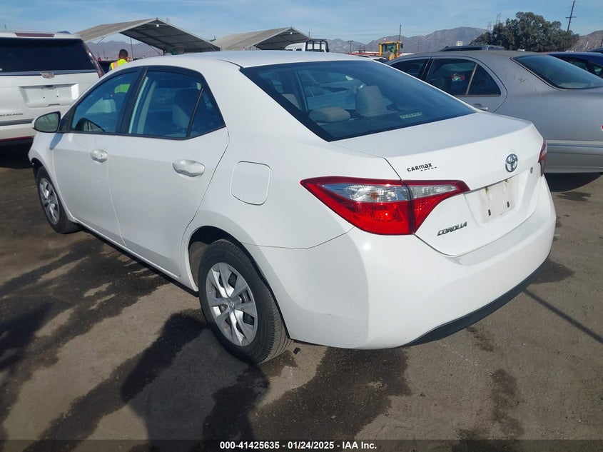 2014 TOYOTA COROLLA VIN: 2T1BURHE1EC154523