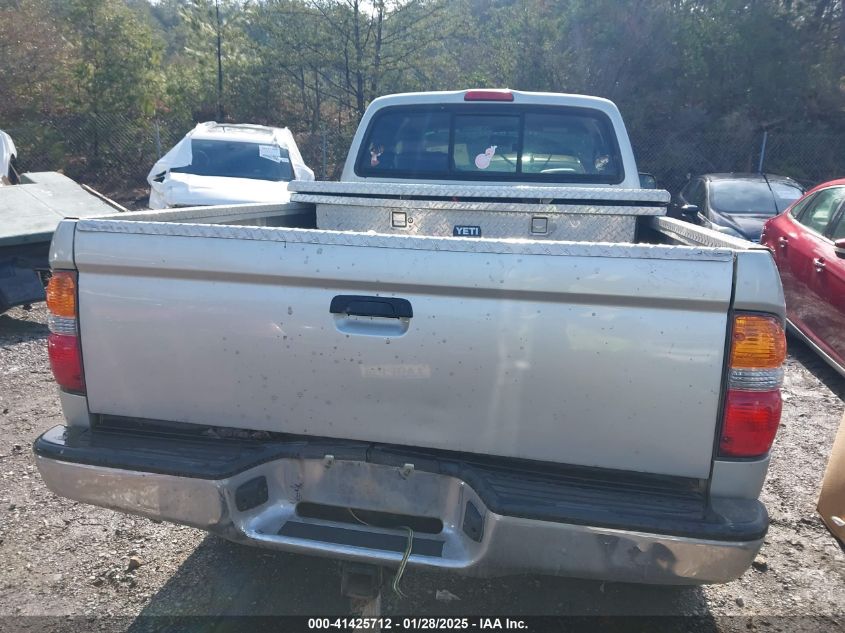 2002 Toyota Tacoma Base V6 VIN: 5TEWN72N42Z047712 Lot: 41425712