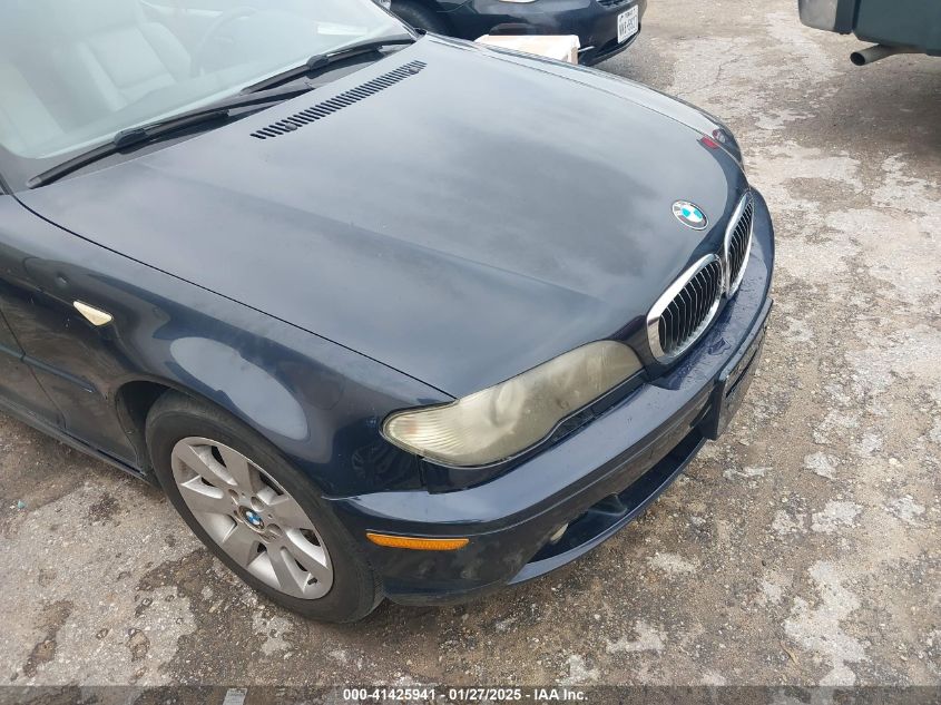 2006 BMW 325Ci VIN: WBABW33456PX83708 Lot: 41425941