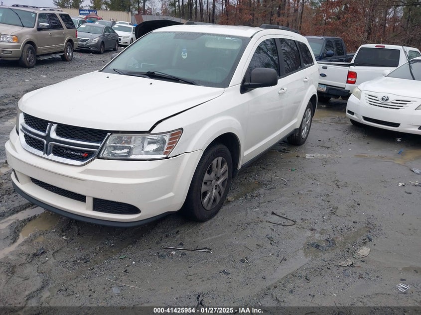 Vin: 3c4pdcab5ht637954, lot: 41916502, dodge journey se 20172