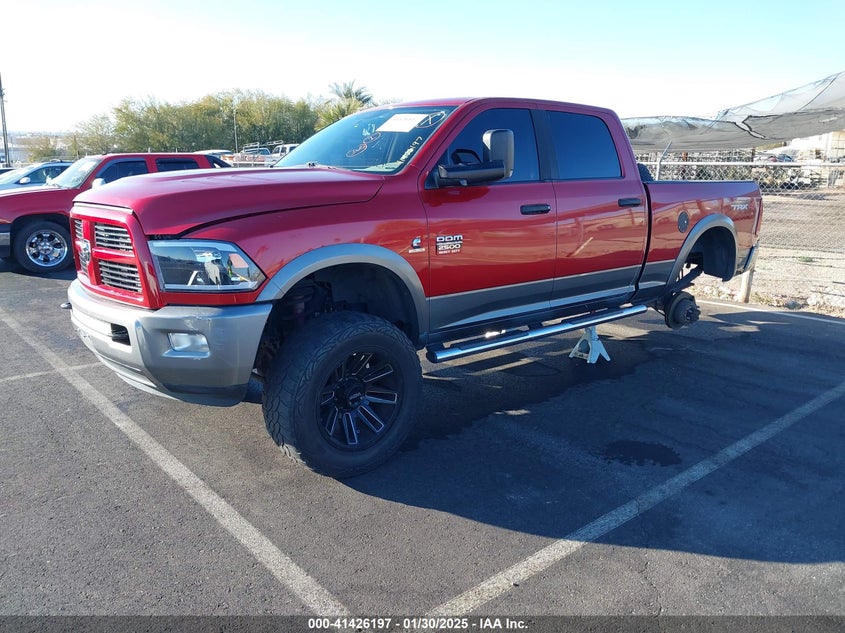 Vin: 3d7ut2cl6ag150448, lot: 41916769, dodge ram 2500 slt 20102