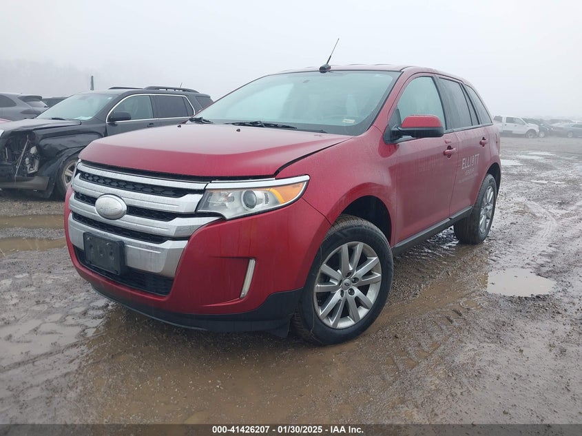 Vin: 2fmdk3jc3eba90414, lot: 41916779, ford edge sel 20142