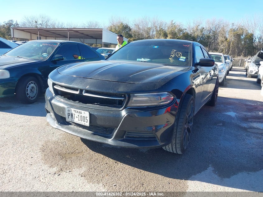 2016 DODGE CHARGER VIN: 2C3CDXJG1GH267924