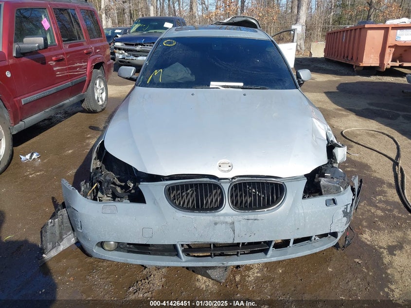 2006 BMW 550I VIN: WBANB53586CN93308