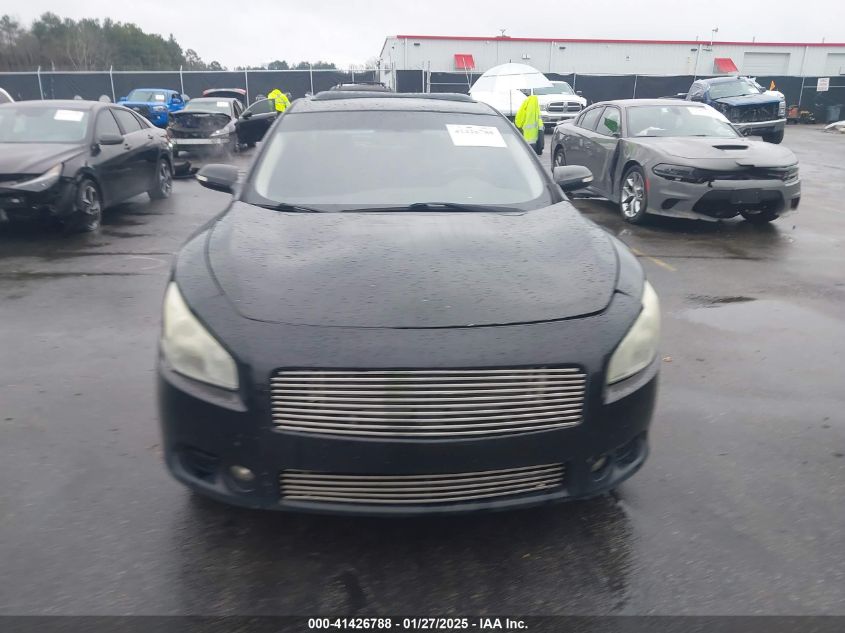 2012 Nissan Maxima VIN: 1N4AA6AP7CCB61601 Lot: 41426788