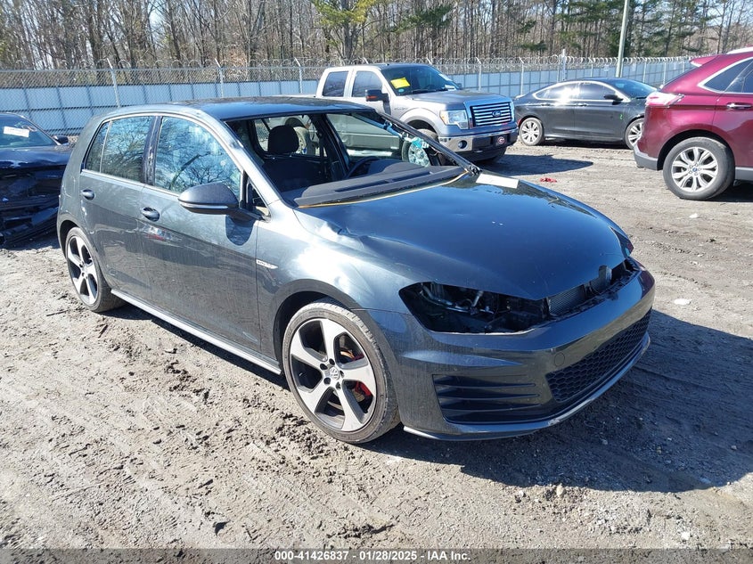 2015 VOLKSWAGEN GOLF GTI 2.0T S 4-DOOR - 3VW4T7AU9FM068688