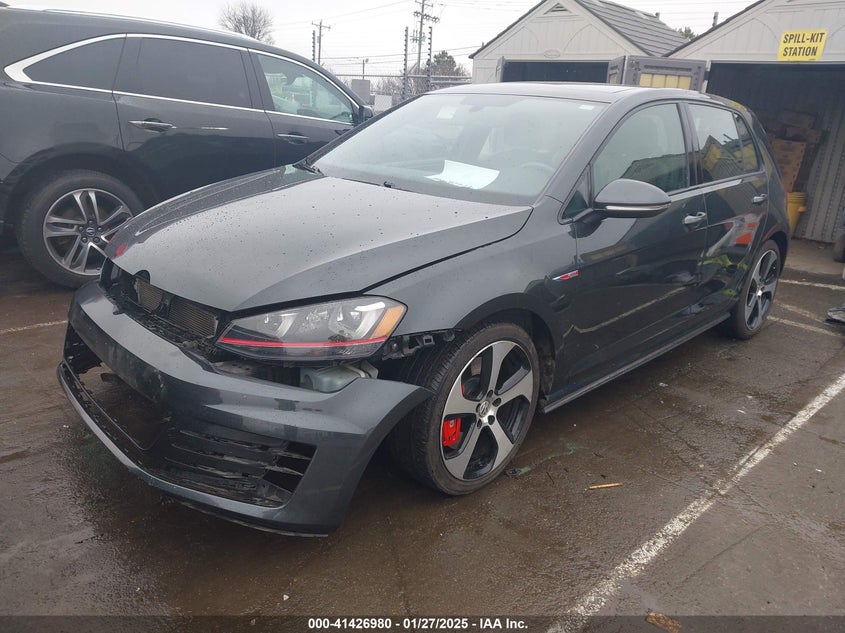 2016 VOLKSWAGEN GOLF GTI VIN: 3VW447AU3GM014902