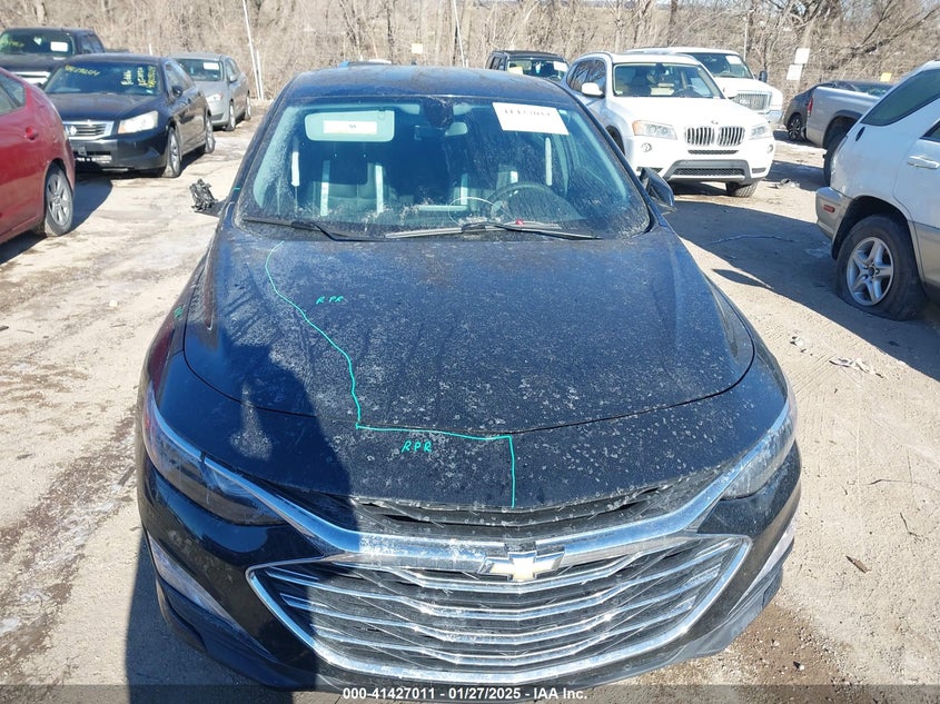 VIN 1G1ZD5ST1MF019166 2021 CHEVROLET MALIBU FWD LT