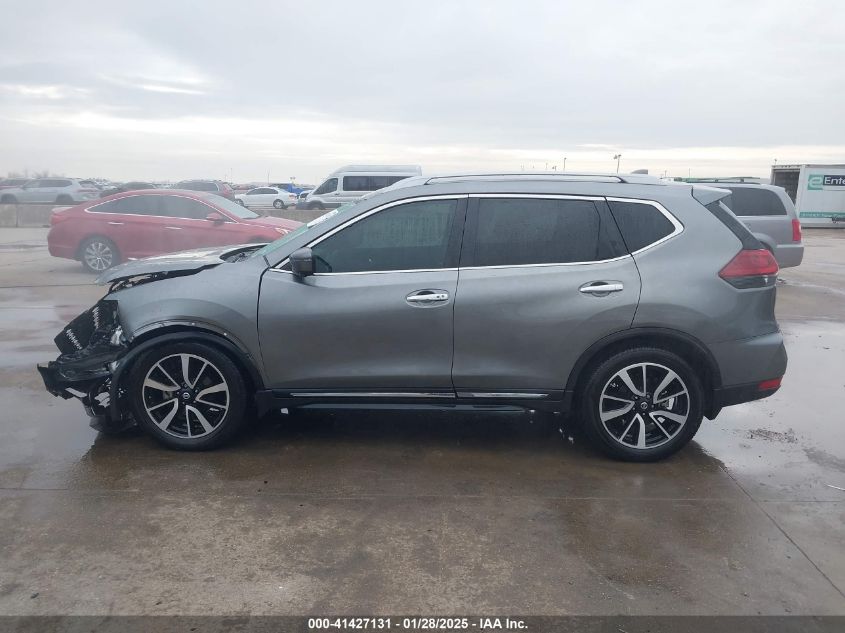 2019 Nissan Rogue Sl VIN: 5N1AT2MT4KC840744 Lot: 41427131