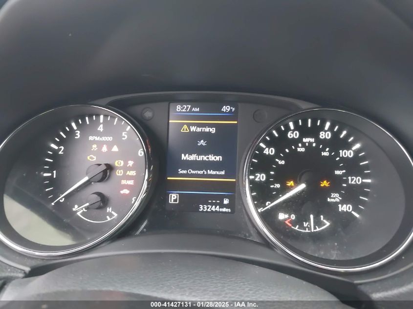 2019 Nissan Rogue Sl VIN: 5N1AT2MT4KC840744 Lot: 41427131