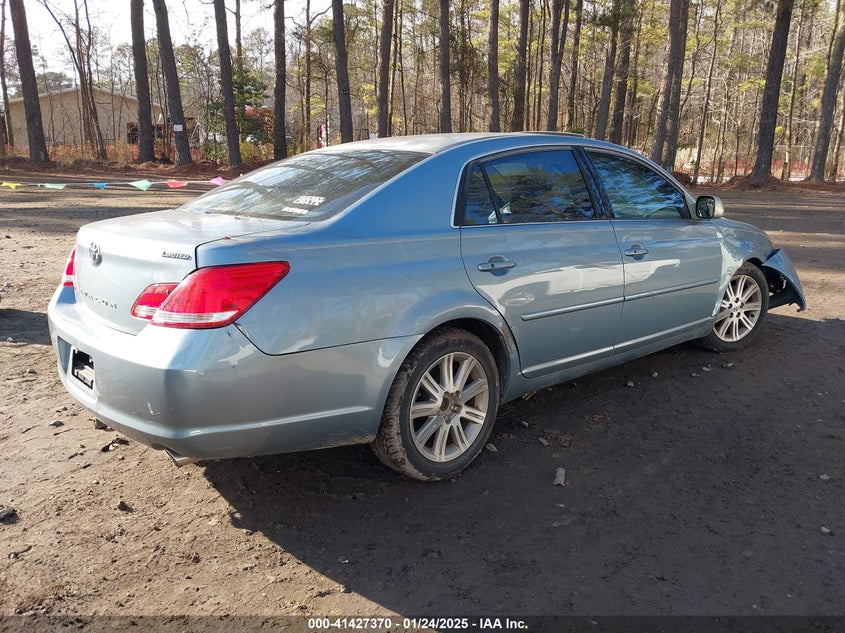 2006 TOYOTA AVALON VIN: 4T1BK36B16U155649