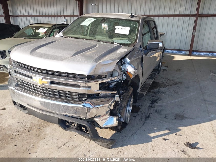 2021 CHEVROLET SILVERADO 1500 VIN: 1GCPYJEK2MZ453268