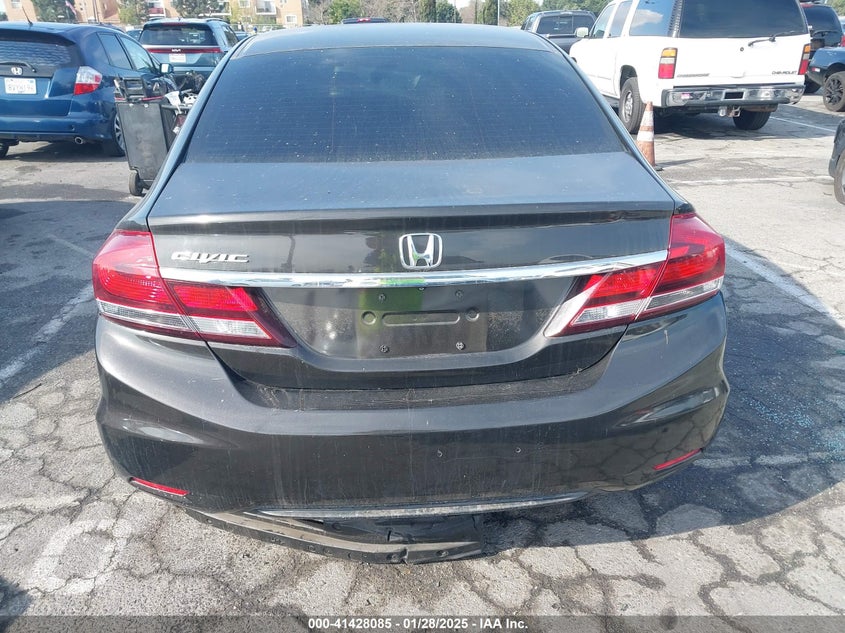 2013 HONDA CIVIC VIN: 19XFB2F57DE266017