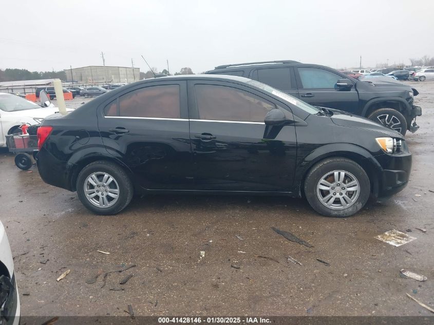 2016 Chevrolet Sonic Lt Auto VIN: 1G1JC5SHXG4180899 Lot: 41428146