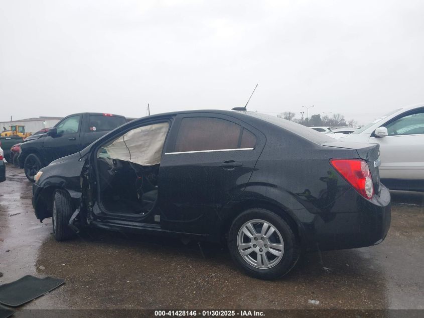 2016 Chevrolet Sonic Lt Auto VIN: 1G1JC5SHXG4180899 Lot: 41428146