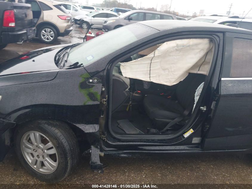 2016 Chevrolet Sonic Lt Auto VIN: 1G1JC5SHXG4180899 Lot: 41428146