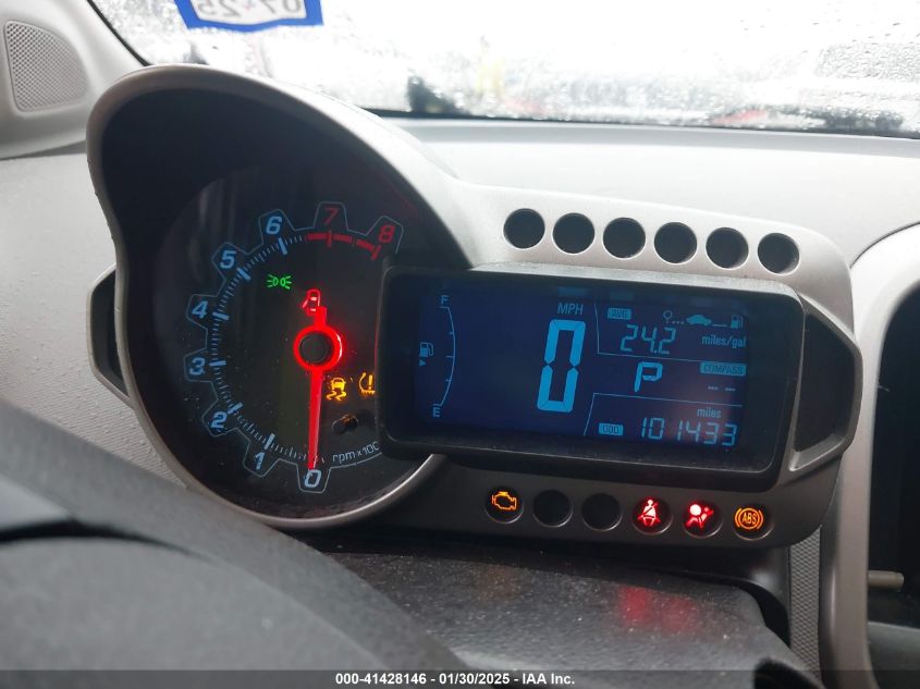 2016 Chevrolet Sonic Lt Auto VIN: 1G1JC5SHXG4180899 Lot: 41428146