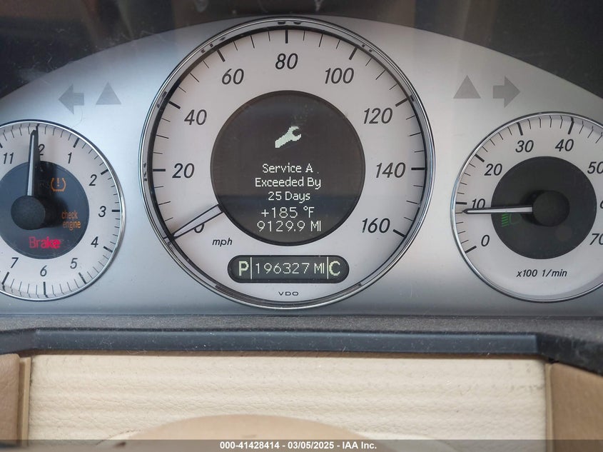 2008 Mercedes-Benz E 350 VIN: WDBUF56X08B327594 Lot: 41428414