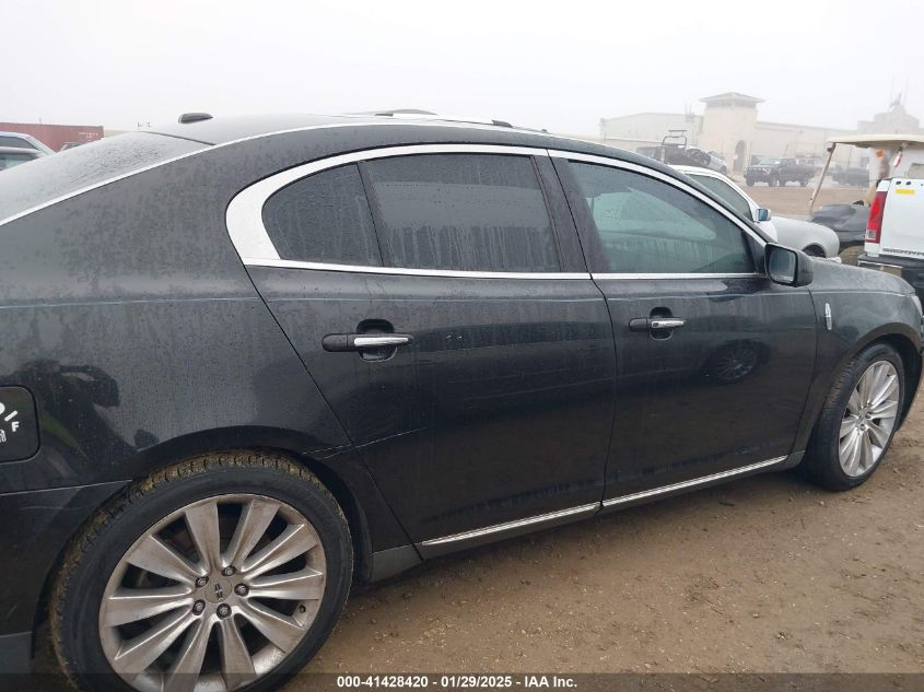 2013 Lincoln Mks Ecoboost VIN: 1LNHL9FT2DG604724 Lot: 41428420