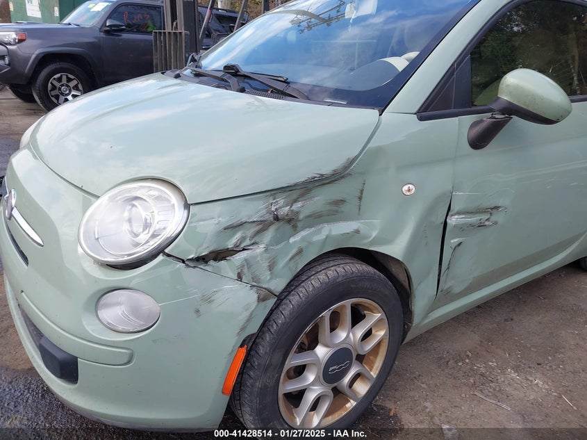 2012 FIAT 500 VIN: 3C3CFFAR0CT383168