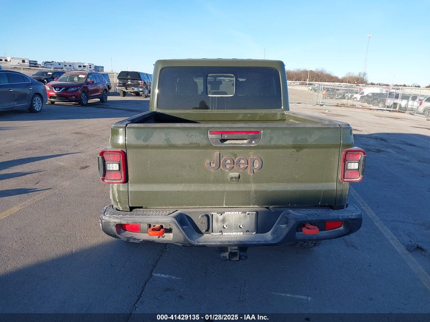 2022 Jeep Gladiator Mojave 4X4 VIN: 1C6JJTEG7NL172628 Lot: 41429135