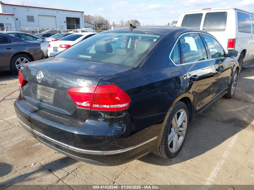 2014 VOLKSWAGEN PASSAT VIN: 1VWCN7A36EC064420